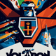 Voltron poster by Tom Whalen